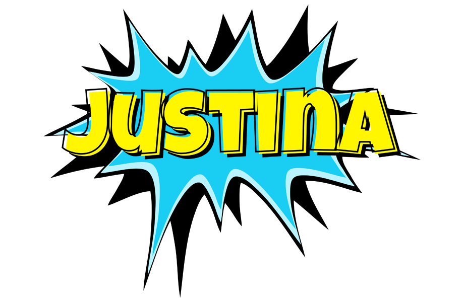 Justina amazing logo