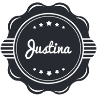 Justina badge logo