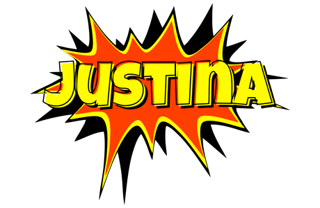 Justina bazinga logo