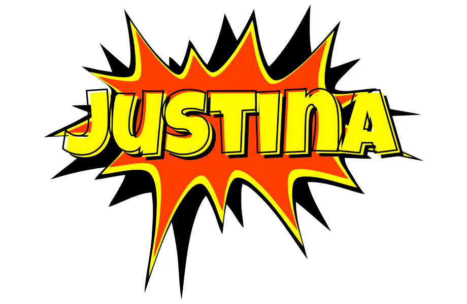 Justina bazinga logo