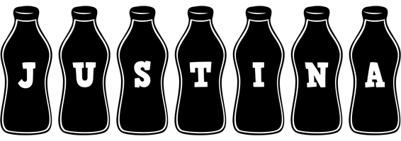 Justina bottle logo