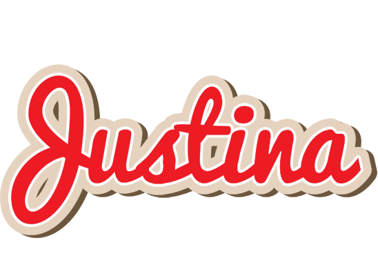 Justina chocolate logo