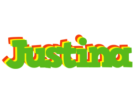 Justina crocodile logo