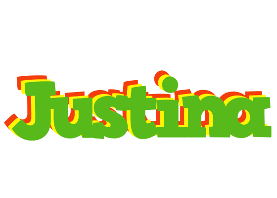 Justina crocodile logo