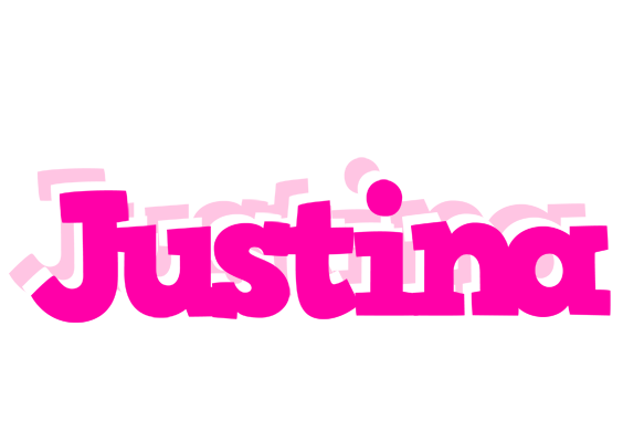 Justina dancing logo