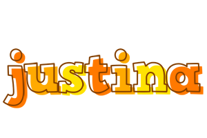 Justina desert logo