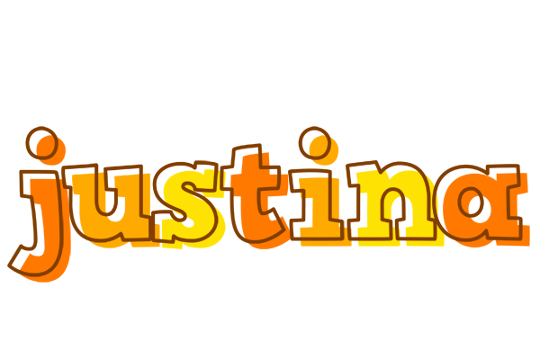Justina desert logo