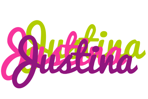 Justina flowers logo