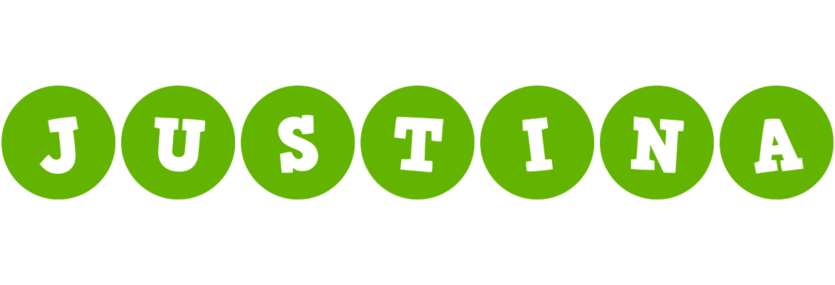 Justina games logo