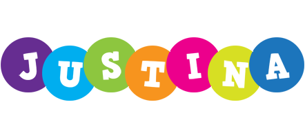 Justina happy logo