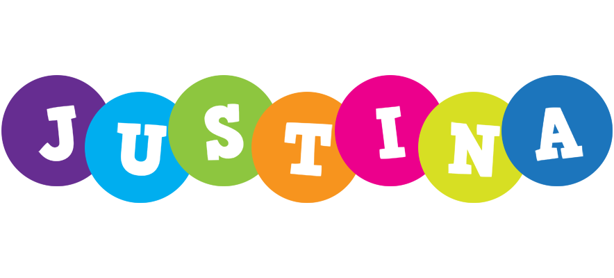 Justina happy logo