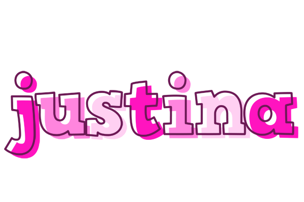 Justina hello logo