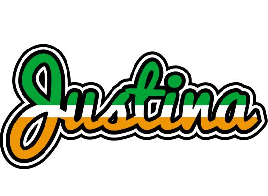 Justina ireland logo