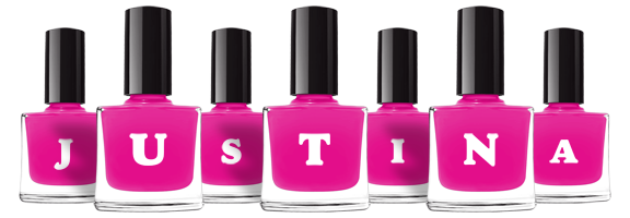 Justina nails logo