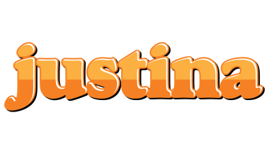 Justina orange logo