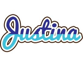 Justina raining logo