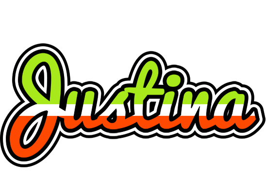 Justina superfun logo