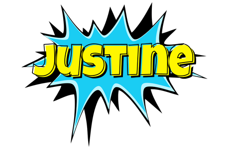 Justine amazing logo