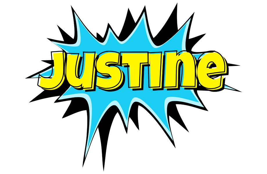 Justine amazing logo
