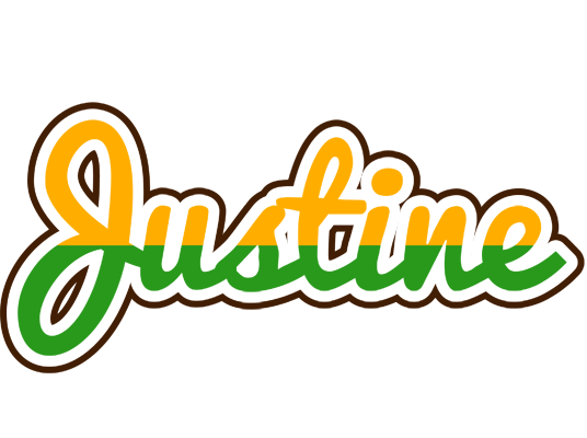 Justine banana logo