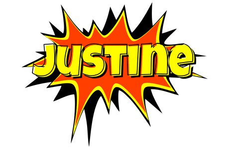 Justine bazinga logo