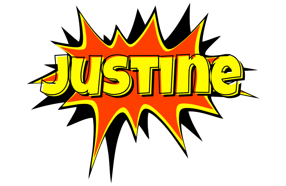 Justine bazinga logo