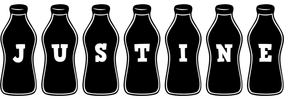 Justine bottle logo