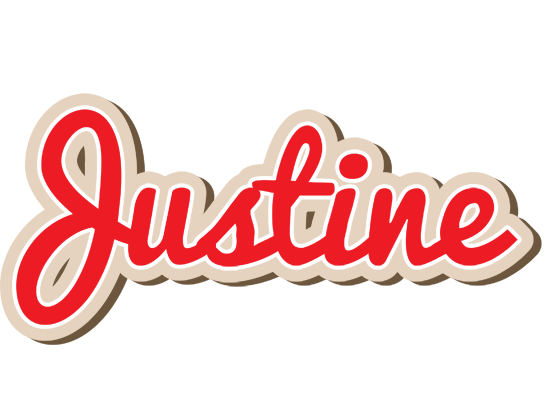 Justine chocolate logo