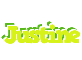 Justine citrus logo