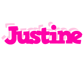 Justine dancing logo