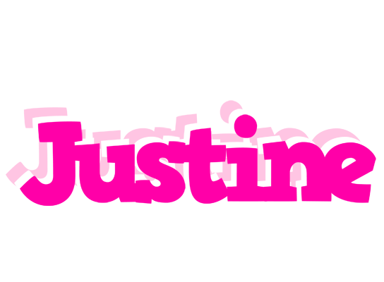 Justine dancing logo