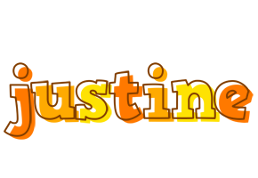 Justine desert logo