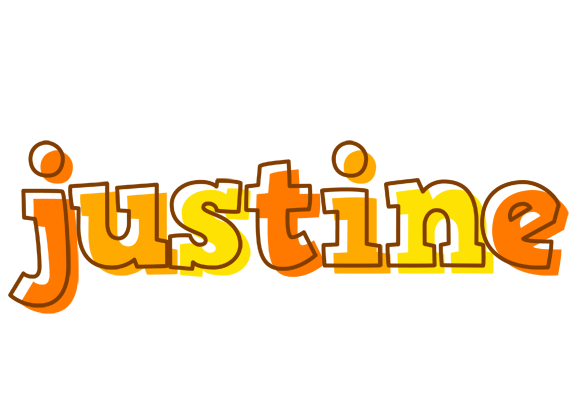Justine desert logo
