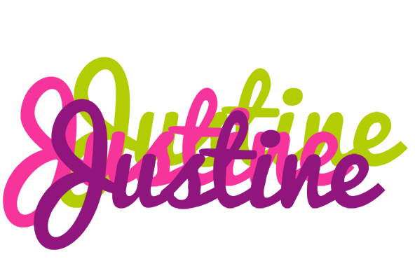 Justine flowers logo