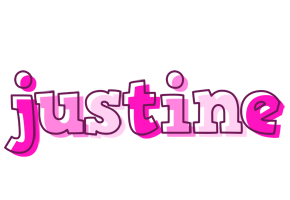 Justine hello logo