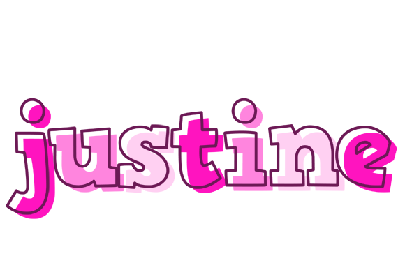 Justine hello logo