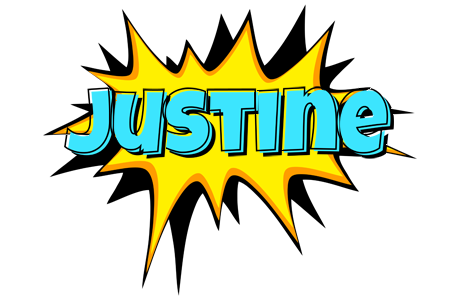 Justine indycar logo
