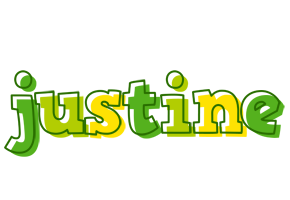 Justine juice logo