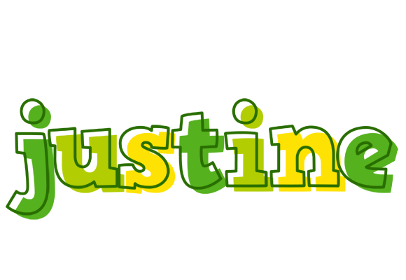Justine juice logo