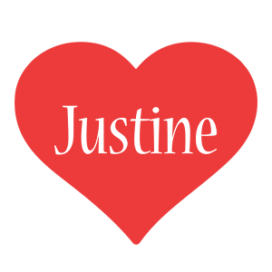Justine love logo