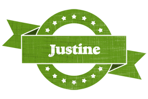 Justine natural logo