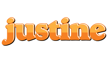 Justine orange logo