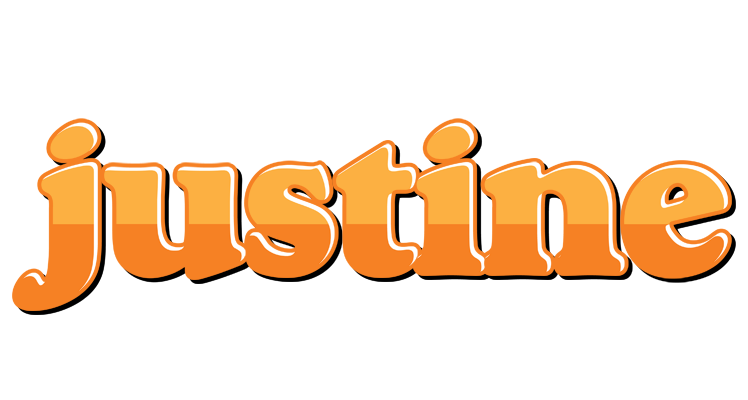 Justine orange logo