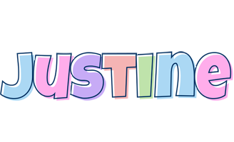 Justine pastel logo