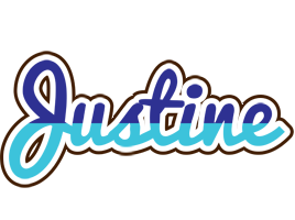 Justine raining logo