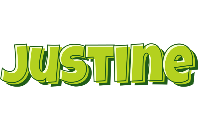 Justine summer logo