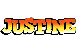 Justine sunset logo