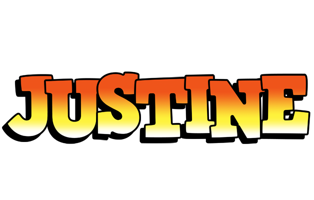 Justine sunset logo