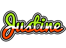 Justine superfun logo