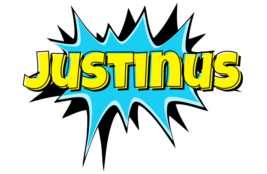 Justinus amazing logo